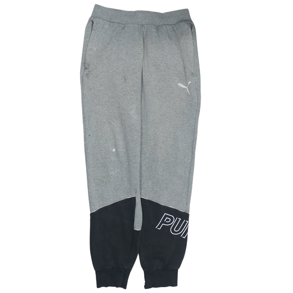 Puma 90's Casual Joggers / Sweatpants Medium Black