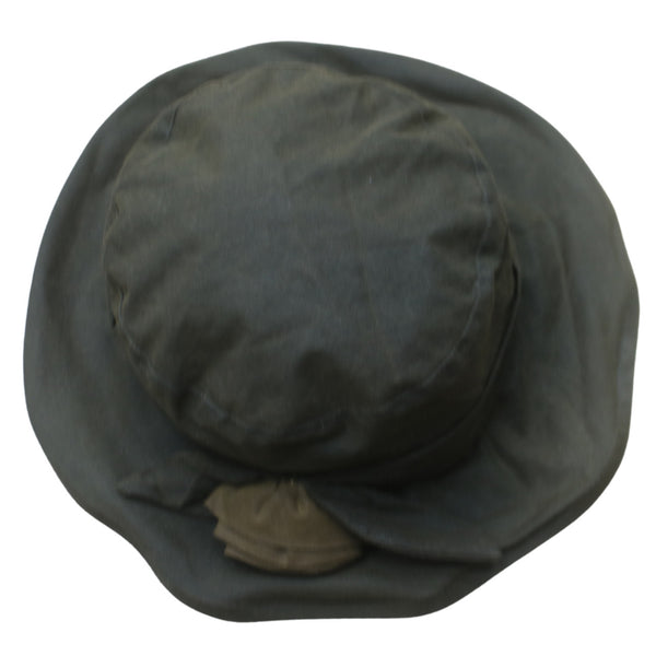 Vintage Barbour 90's Khaki Green Hat Women's Large