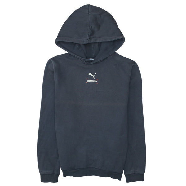 Puma 90's Lightweight Pullover Hoodie Large Black