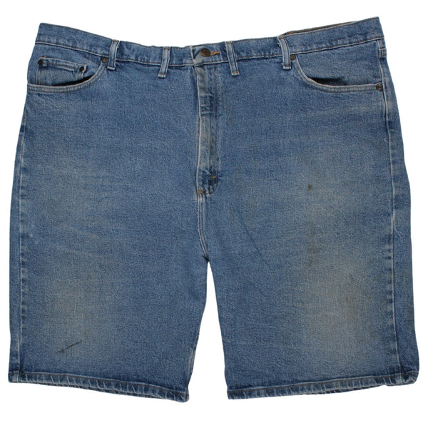 Vintage 90s Wrangler Blue Denim Shorts Men's Large Retro Style