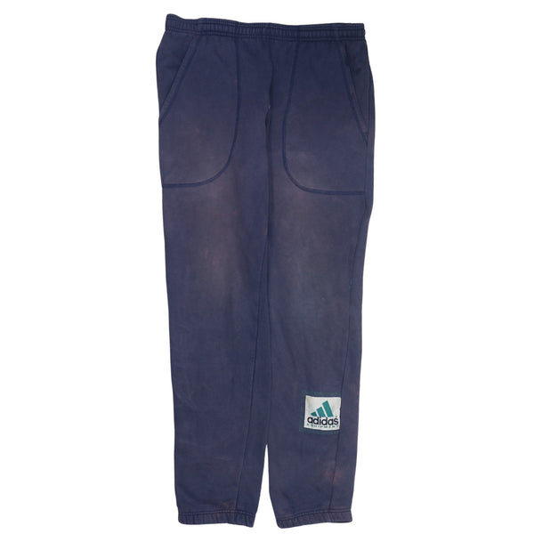 Adidas 90's Vintage Navy Blue Tracksuit Joggers Sweatpants Men's 34