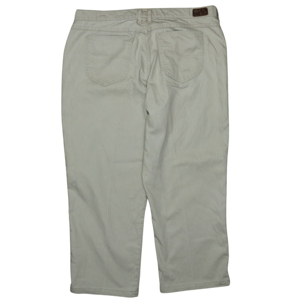 Lee 90's Vintage Men's Relaxed Straight Leg Baggy Pants 38 Beige Cream