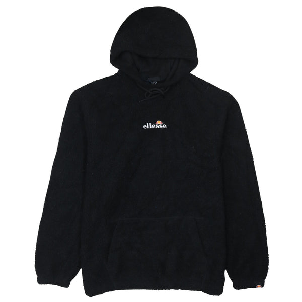 Ellesse 90's Hiking Warm Pullover Fleece Jumper XLarge  Black
