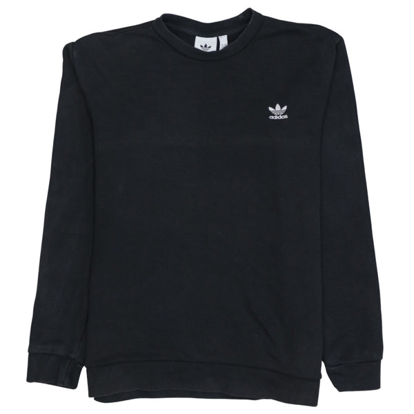 Adidas 90's Lightweight Crew Neck Sweatshirt Large Black
