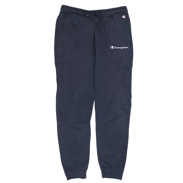 Champion 90's Rib Cuff Casual Joggers / Sweatpants Small Black