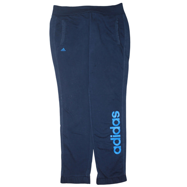 Adidas 90's Rib Cuff Casual Joggers / Sweatpants Small Navy Blue