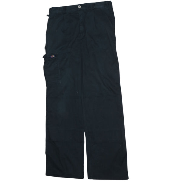 Dickies 90's Straight Leg Baggy Trousers / Pants 34 Black