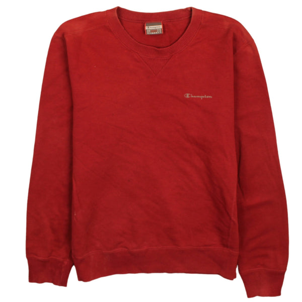 Champion 90's Red Heavyweight Men's Crew Neck Sweatshirt M Vintage