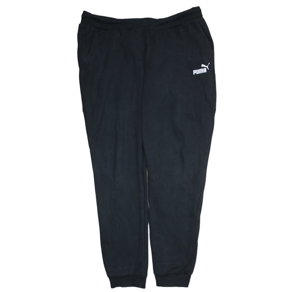 Puma 90's Rib Cuff Casual Joggers / Sweatpants XLarge Black