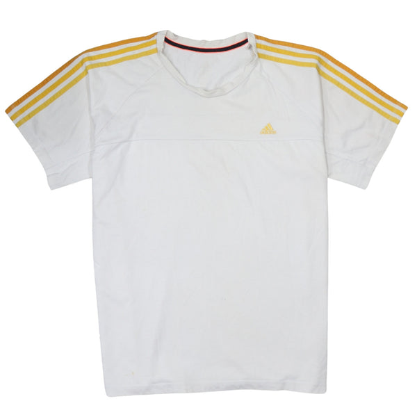 Adidas 90's Short Sleeves Crew Neck T Shirt XLarge  White