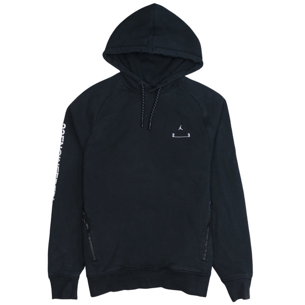 Jordan 90's Lightweight Pullover Hoodie Medium Black