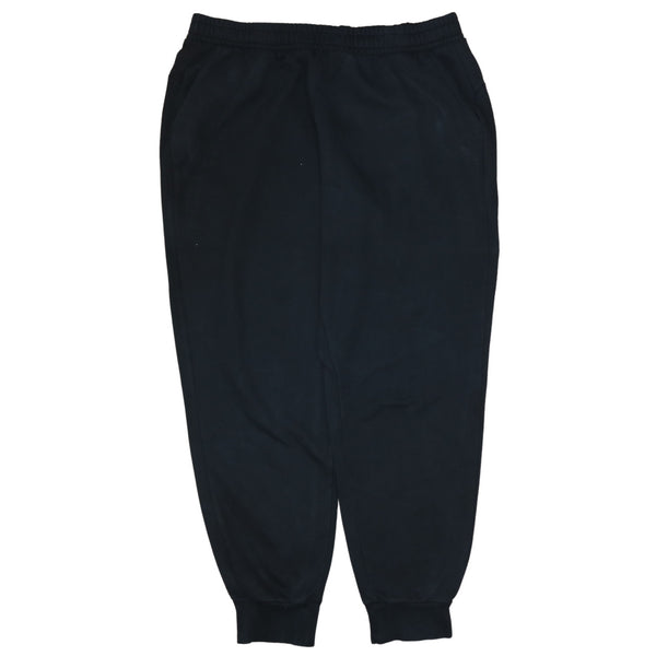 Puma 90s Vintage Black Joggers XLarge Elastic Waistband Sweatpants