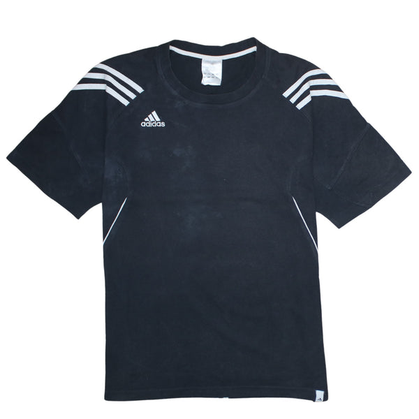Adidas 90's Short Sleeves Crew Neck T Shirt Large Black