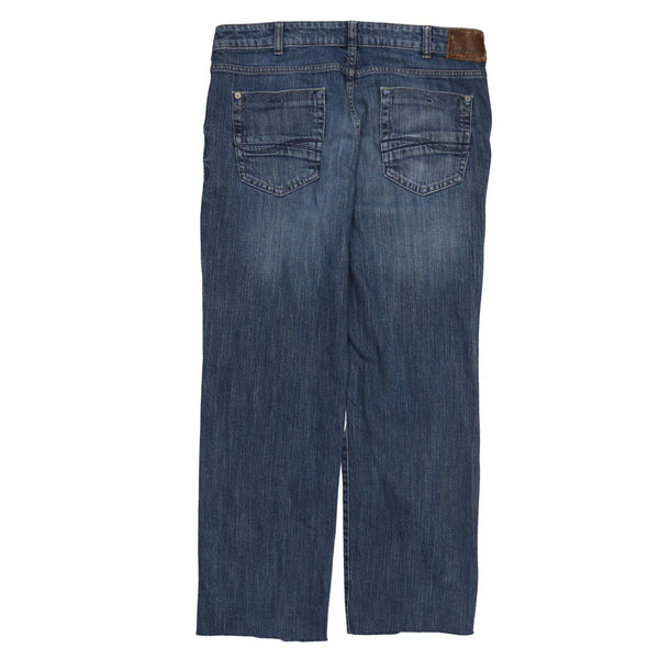 Lee 90's Lightwash Straight Leg Baggy Jeans / Pants 34 Blue