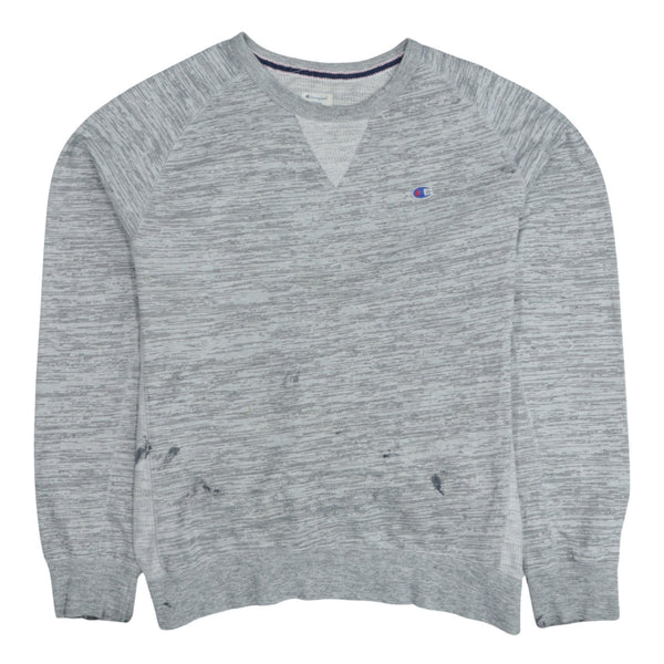 Champion 90s Vintage Grey Crew Neck Sweatshirt XL