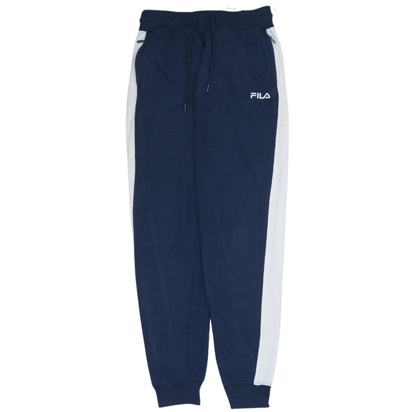 Fila 90's Navy Blue Cotton Joggers Sweatpants Men's Size 30 Vintage