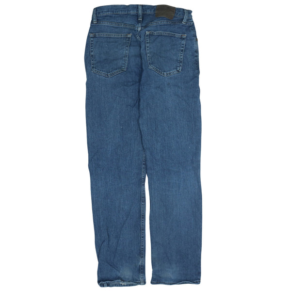 Vintage 90's Wrangler Men's Blue Straight Leg Baggy Pants 32 Inch