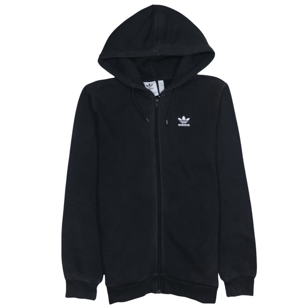 Adidas 90's Sportswear Full Zip Up Hoodie XSmall Black