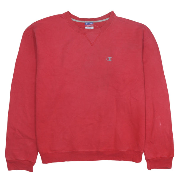 Champion 90's Red XLarge Heavyweight Crew Neck Sweatshirt