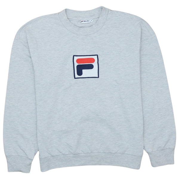 Fila 90's Heavyweight Crew Neck Sweatshirt Medium Grey