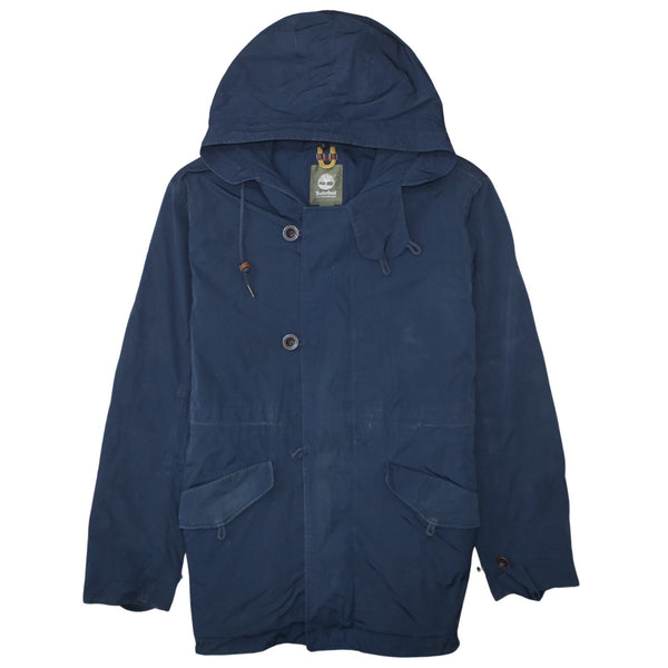 Timberland 90's Hooded Heavyweight Windbreaker Medium Navy Blue