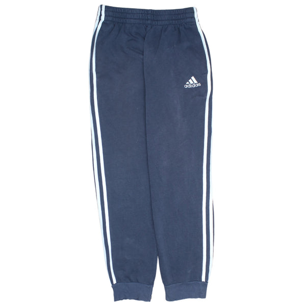 Adidas 90's Vintage 3 Stripes Navy Blue Joggers Sweatpants Men's Small