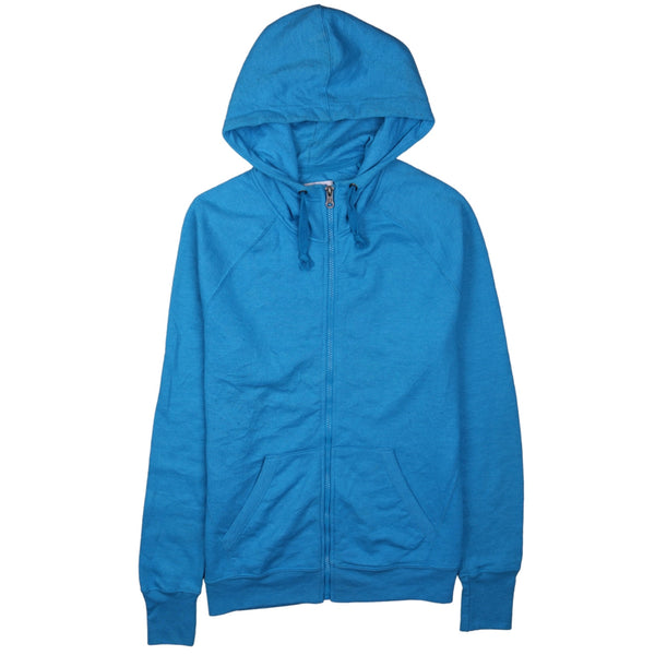 Champion Women's Large Blue 90's Vintage Full Zip Hoodie Sweatshirt