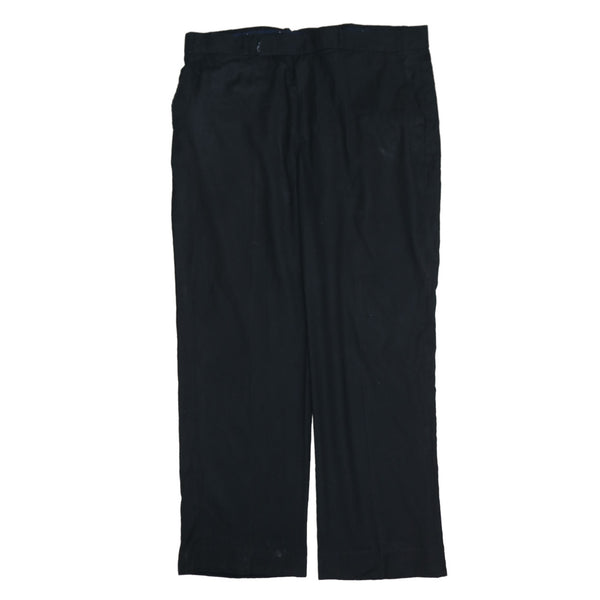 Dockers Men's Black Baggy Straight Leg Trousers Pants Size 42