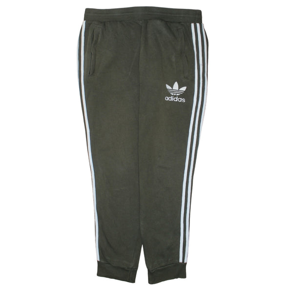 Adidas 90's Rib Cuff Casual Joggers / Sweatpants Large Green