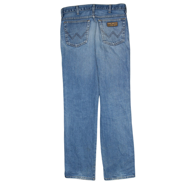 Wrangler 90's Lightwash Straight Leg Baggy Jeans / Pants 40 Blue