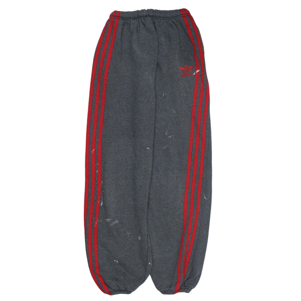 Adidas 90's Grey Tracksuit Joggers Sweatpants Men's Size 28