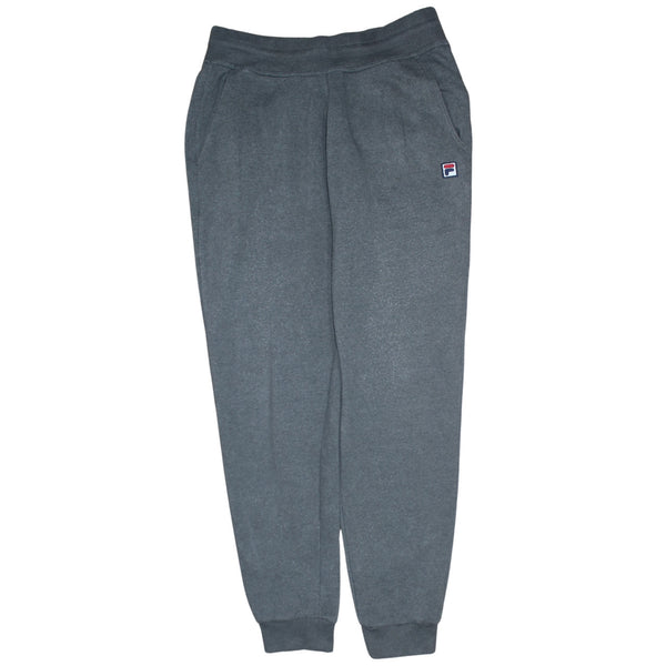 Fila 90's Rib Cuff Casual Joggers / Sweatpants 32 Grey