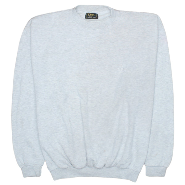 Lee 90's Lightweight Crew Neck Sweatshirt Large Grey