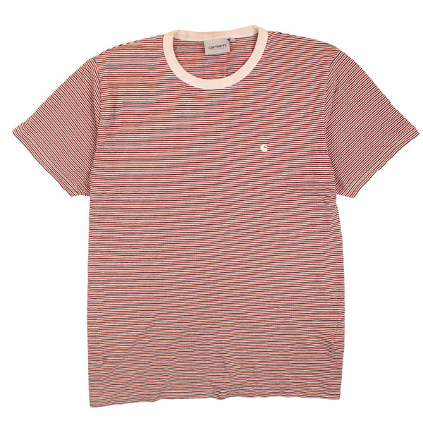 Carhartt 90's Short Sleeves Crew Neck T Shirt XLarge Red
