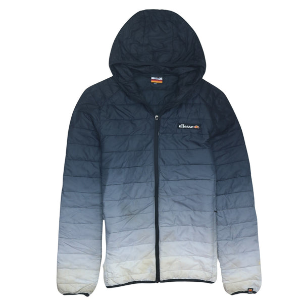 Ellesse 90's Vintage Black Lightweight Puffer Jacket Medium