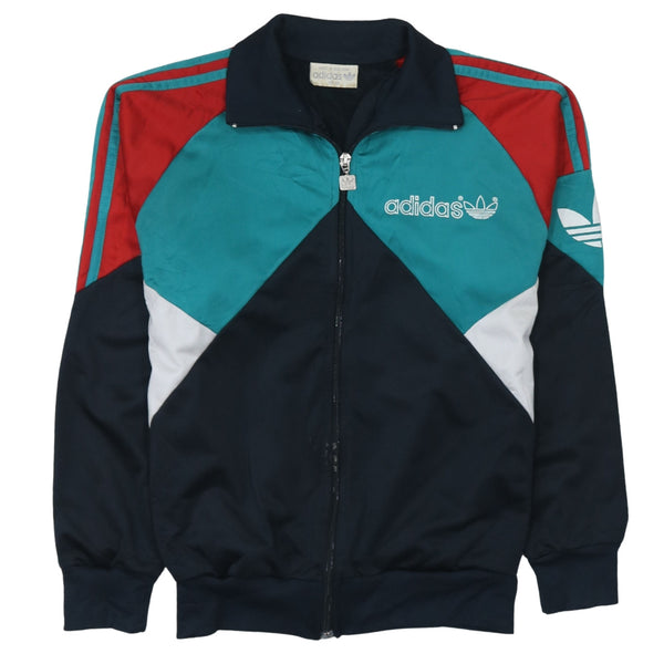 Adidas 90's Lightweight Full Zip Up Sweatshirt Small  Black