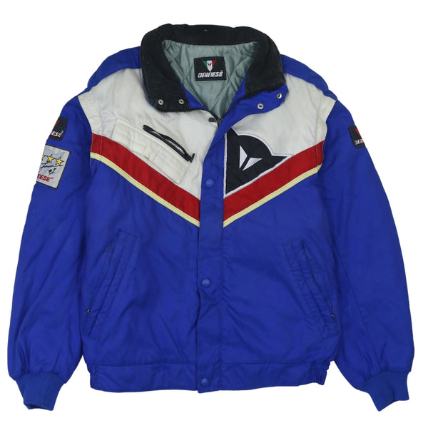 Dainese 90's Racing Jacket Full Zip Up Windbreaker XLarge  Blue