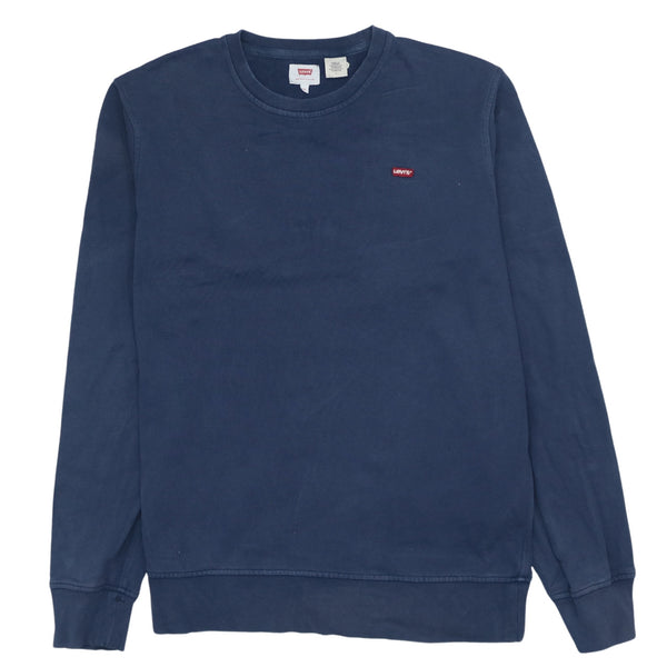 Levi's 90's Heavyweight Crew Neck Sweatshirt Medium Navy Blue