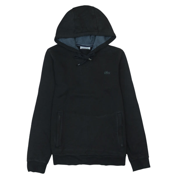 Lacoste 90's Lightweight Pullover Hoodie XSmall Black