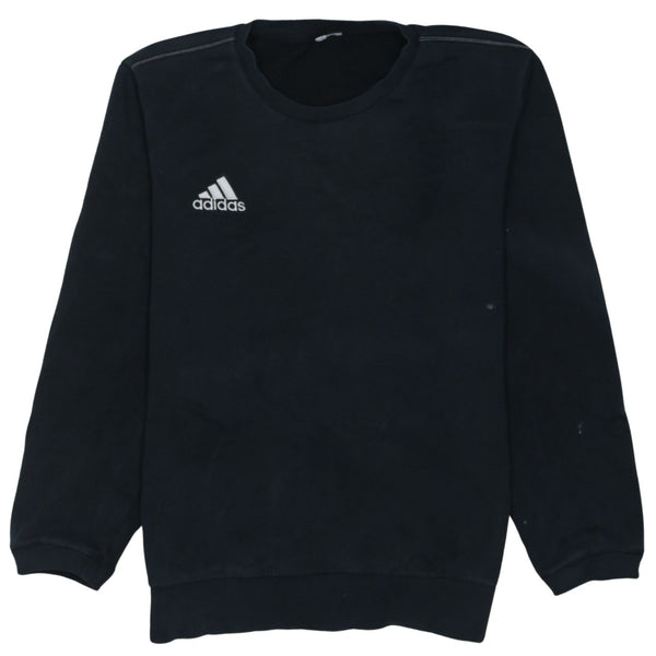 Adidas 90's Lightweight Crew Neck Sweatshirt Medium  Black