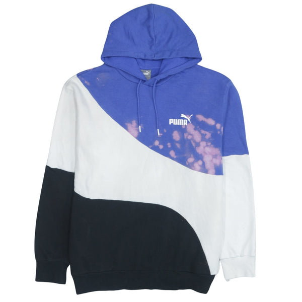 Puma 90's Black Lightweight Dye and Dye Hoodie Large