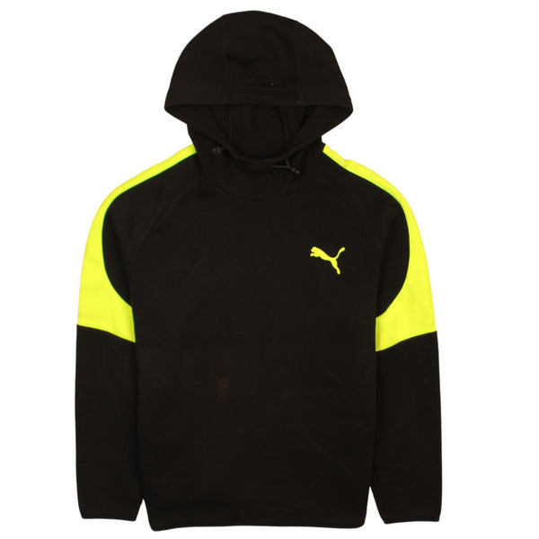 Puma 90's Black Sportswear Pullover Hoodie XL - Vintage Streetwear