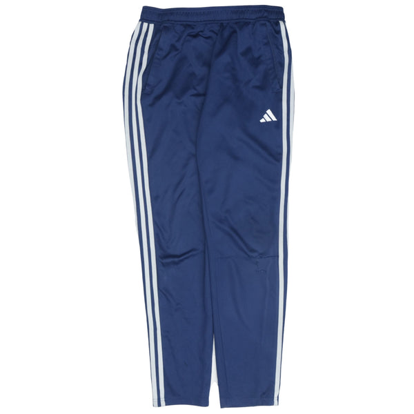 Adidas 90's Navy Blue Elasticated Waistband Drawstring Pants Medium