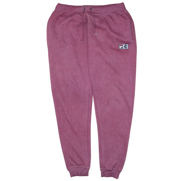 Fila 90's Casual Joggers / Sweatpants Medium Purple