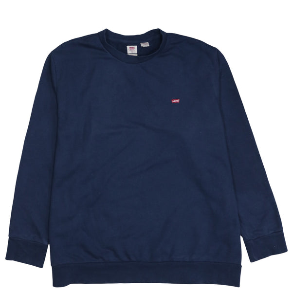 Levi's 90's Lightweight Crew Neck Sweatshirt XXXLarge (3XL) Navy Blue