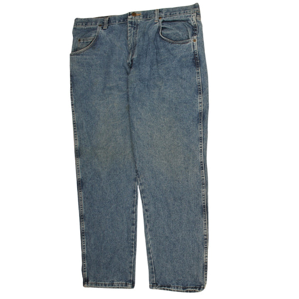 Vintage Wrangler 90's Men's Blue Straight Leg Baggy Pants Size 40