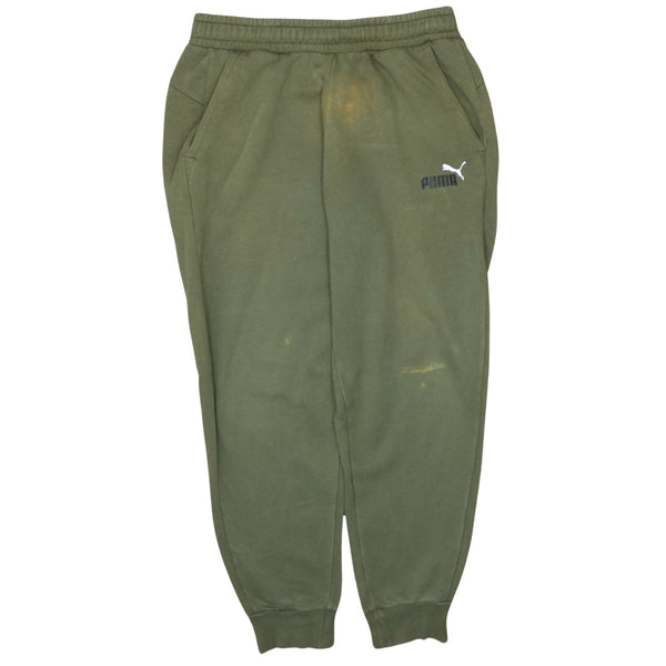 Puma 90's Casual Joggers / Sweatpants Large Green