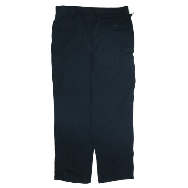 Dickies Black 90's Retro Straight Leg Baggy Trousers Men's 36