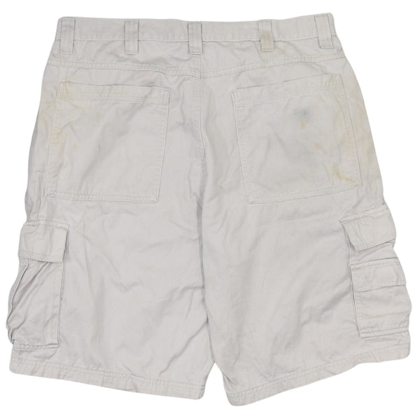 Wrangler 90's Baggy Chino Shorts 36 Beige Cream