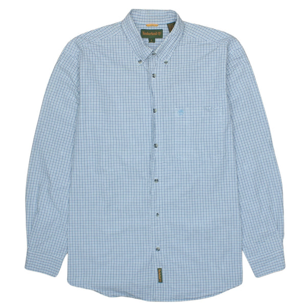 Timberland Vintage 90's Men's Large Blue Long Sleeve Shirt